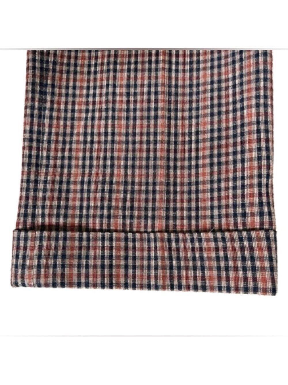 Reiss Brown Orange Mini Plaid Cuffed Tapered Trousers Pants
Size 30 - Picture 13 of 13